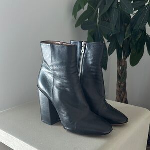 Van Noten black Leather boots